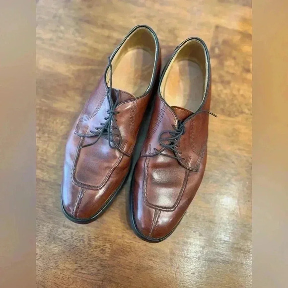 Allen Edmonds Dellwood Brown Dress shoes size 8.5 - Picture 1 of 10